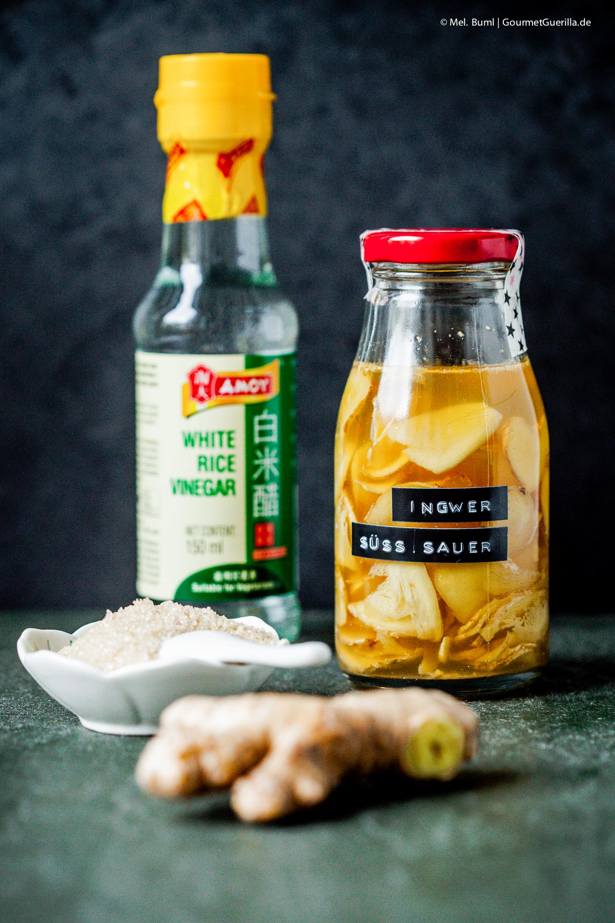 {Pickles} Quick, pickled ginger sweet-sour | GourmetGuerilla. DE 